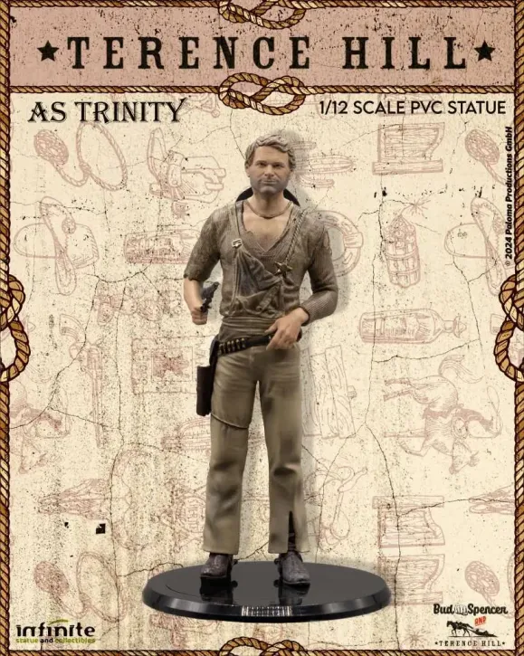 Terence Hill als Trinity 1/12 PVC Statue
