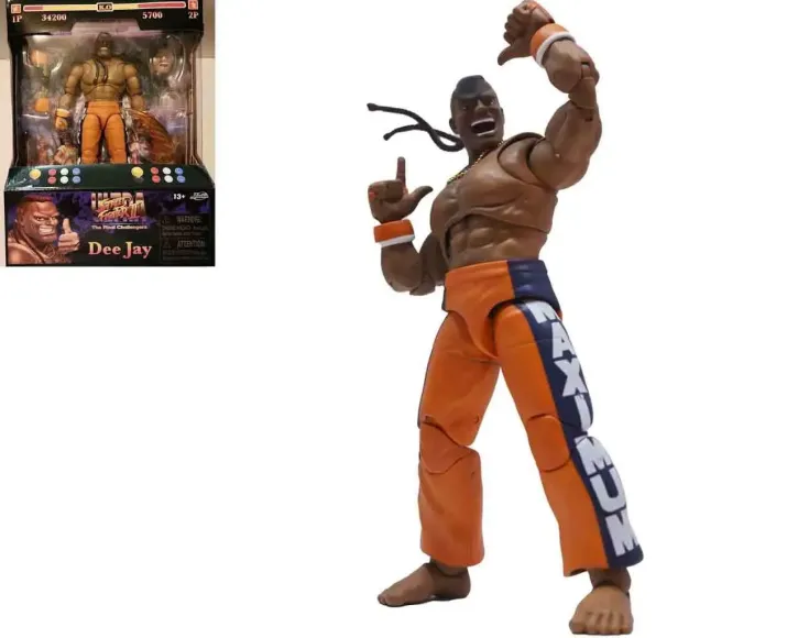 Street Fighter II Dee Jay 1/12 Deluxe Actionfigur 15 cm