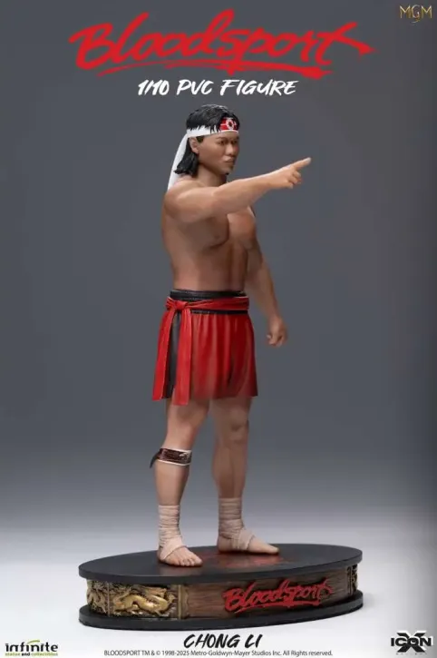 Bloodsport Chong Li IconX 1/10 PVC Figur