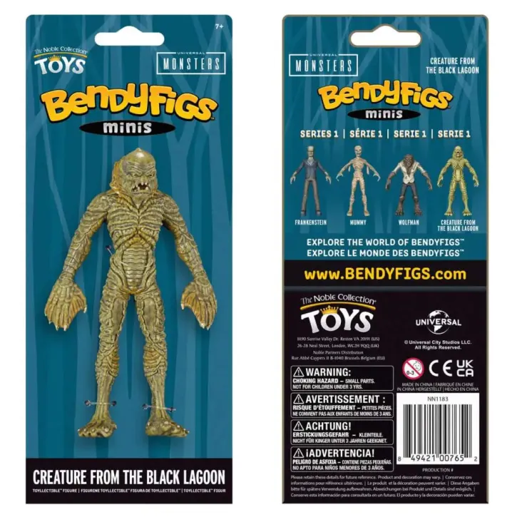 Universal Monsters Creature Mini Bendyfig