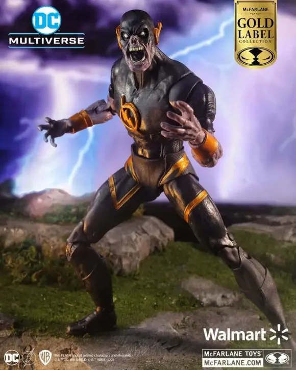 DC Multiverse Gold Label Actionfigur – Dark Flash – 17 cm