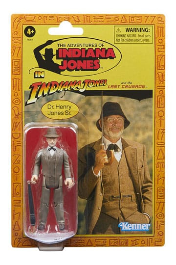 Indiana Jones Retro Collection Actionfigur Dr. Henry Jones Sr. (The Last Crusade) 10 cm