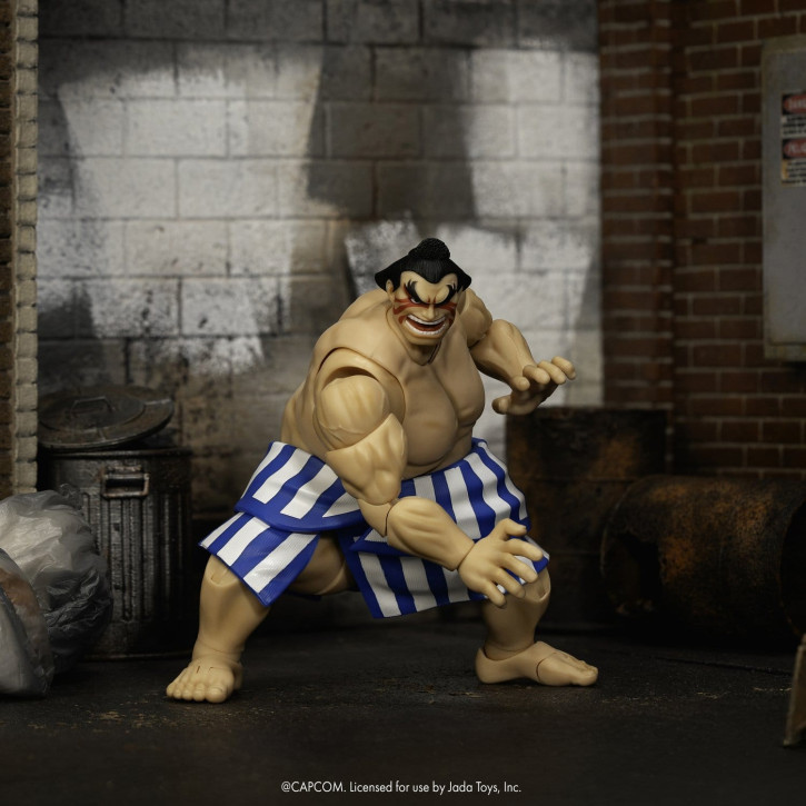 Ultra Street Fighter II: The Final Challengers Actionfigur 1/12 E. Honda 16 cm