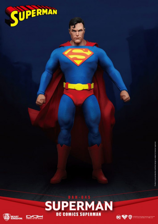 DC Comics Dynamic 8ction Heroes Actionfigur 1/9 Superman 20 cm