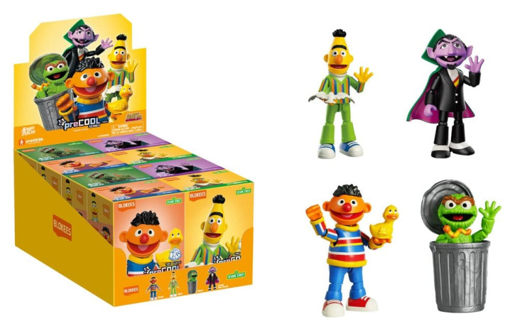 Sesamstraße Blokees Bausatz Assortment 02 Blind Box