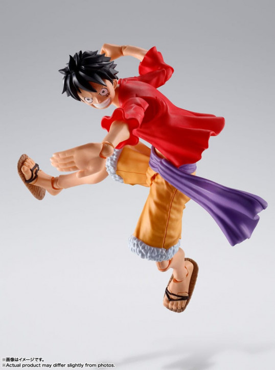 One Piece Figure Luffy 14 cm Tamashii Nations