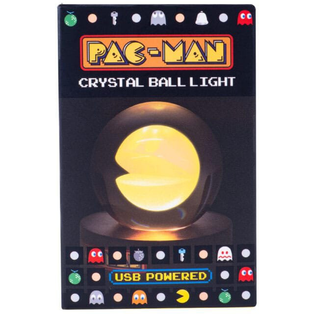 Pac-Man Crystal Ball LED Lampe 8 cm – Offiziell lizenziert