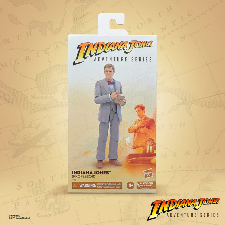 Indiana Jones Adventure Series Action Figure Indy Professor 15 cm