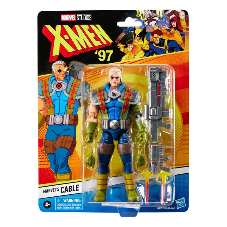 X-Men '97 Marvel Legends – Figurine Marvel's Cable – 15 cm