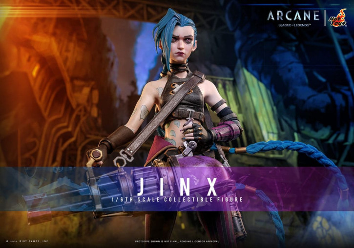 Arcane Actionfigur 1/6 Jinx 27 cm Arcane Actionfigur 1/6 Jinx 27 cm