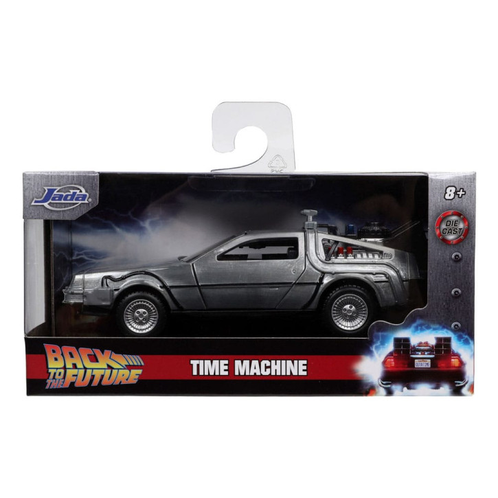 Zurück in die Zukunft DeLorean Time Machine Diecast Modell 1:32 von Jada Toys Zurück in die Zukunft DeLorean Time Machine Diecast Modell 1:32 von Jada Toys