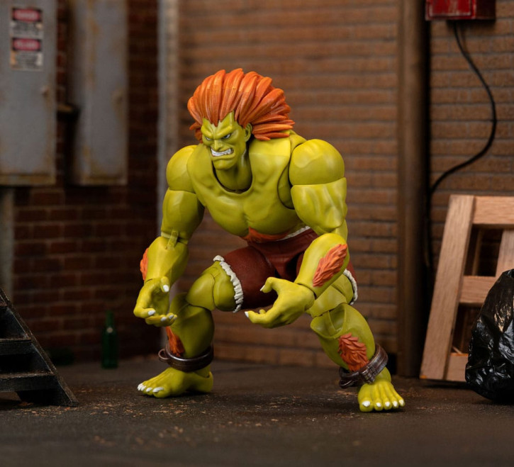 Ultra Street Fighter II: The Final Challengers Actionfigur 1/12 Blanka 15 cm