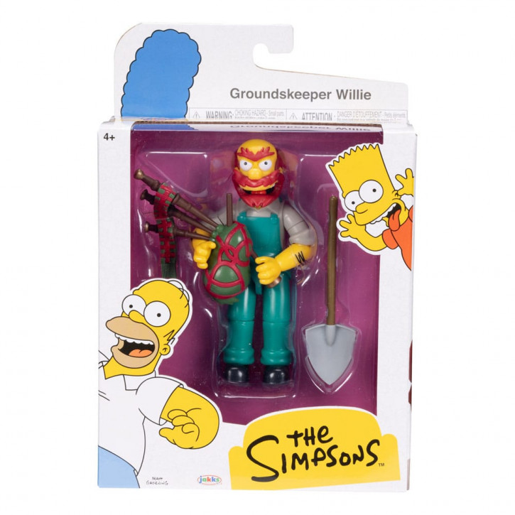 Simpsons action figure Willie 13 cm