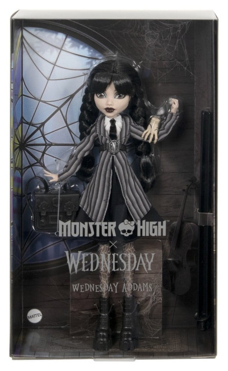 Monster High x Wednesday Puppe Wednesday Addams