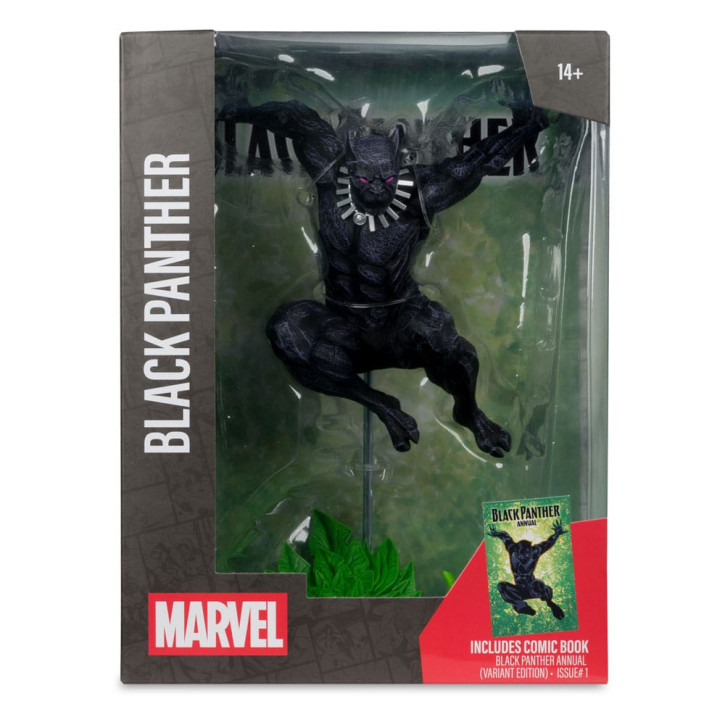 Marvel Black Panther PVC Statue 1/6 Variant 29 cm mit Comic und Diorama-Base