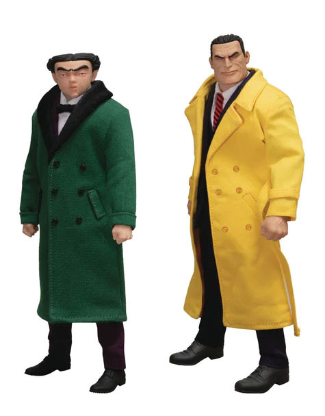 Dick Tracy Actionfigure 1/12 Dick Tracy vs Flattop Box Set 17 cm