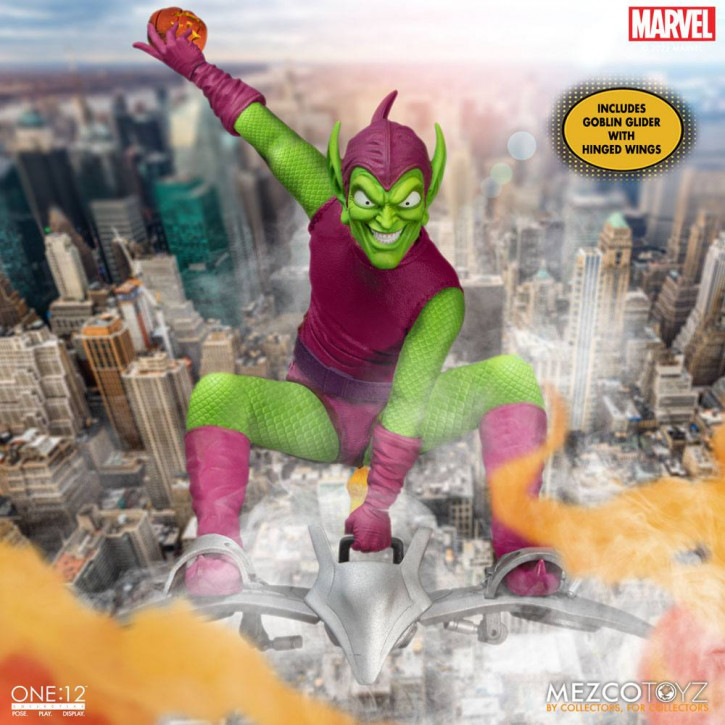 Marvel Mezco Action Figure 1/12 Green Goblin