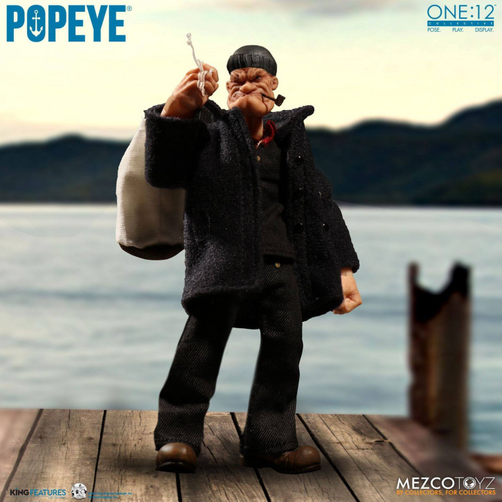 Popeye Actionfigure 1/12 Mezco one:12