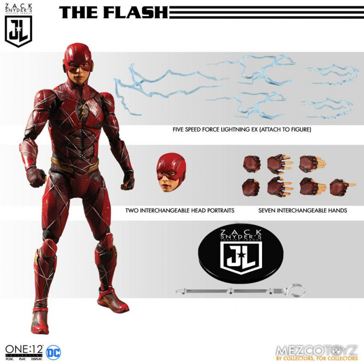 Zack Snyder's Justice League 1/12 Mezco Flash