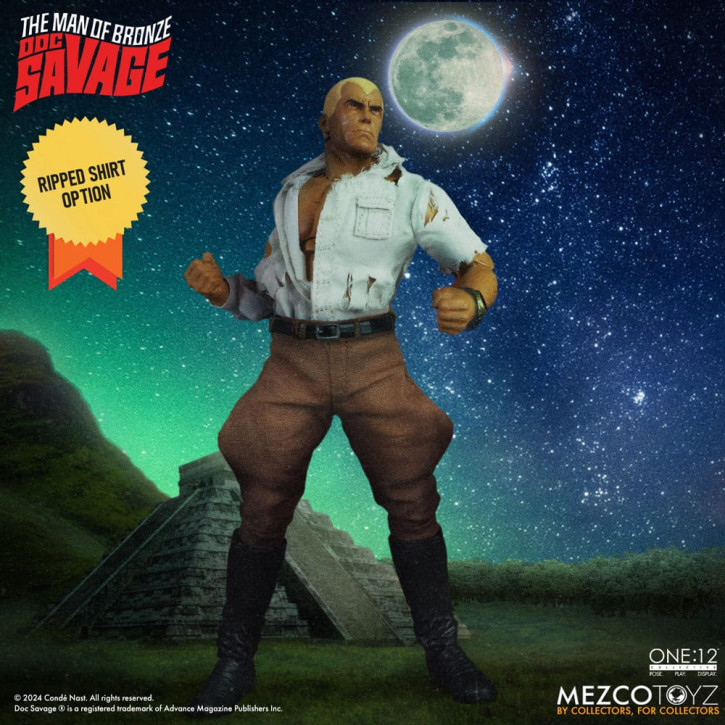 Doc Savage Actionfigur 1/12 Doc Savage Deluxe Edition 18 cm