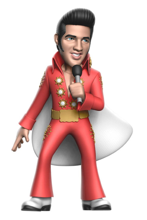 Elvis Presley MINIX Collectible Figure Red Suit 12 cm
