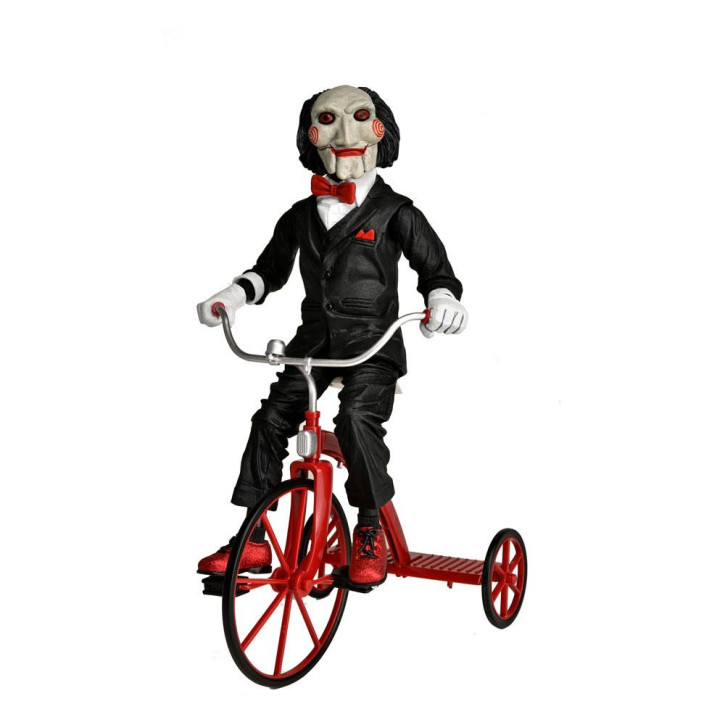 Saw Actionfigur mit Sound – Billy mit Dreirad (30 cm)