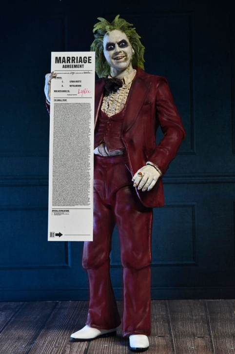 Beetlejuice Beetlejuice – Ultimate „Red Tuxedo“ Beetlejuice Actionfigur (18 cm)