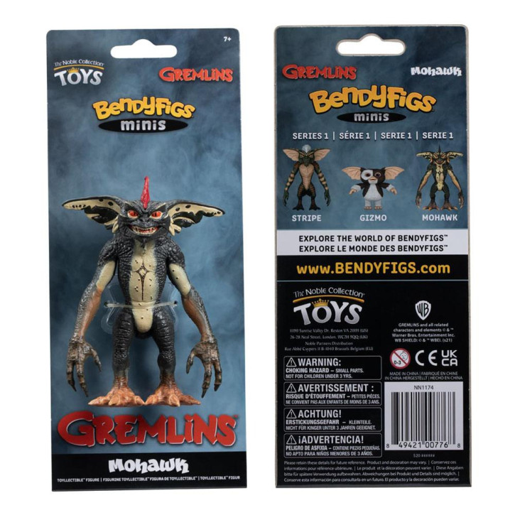 Gremlins – Bendyfigs Mini Biegefigur Mohawk (11 cm)