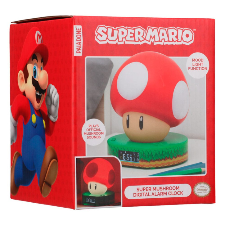 Super Mario Mushroom Wecker – 14 cm – Paladone