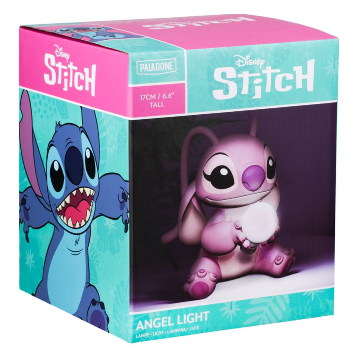 Lilo & Stitch Angel Leuchte 16 cm – Batteriebetriebene Dekolampe