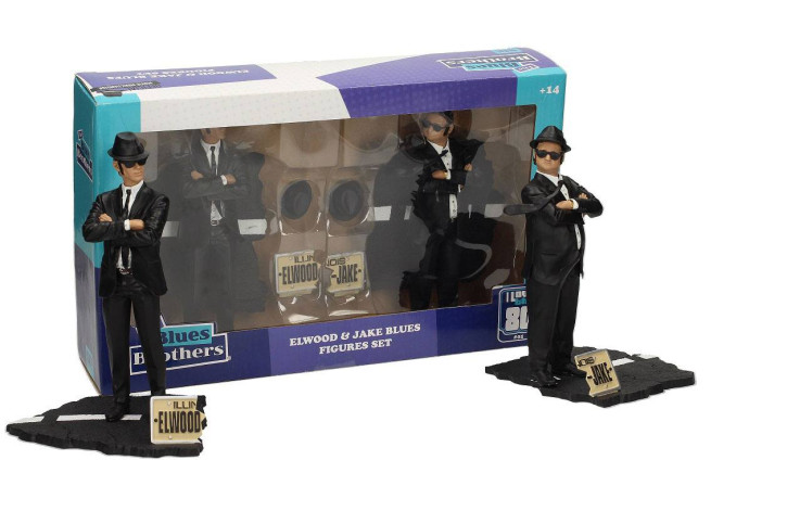 Blues Brothers – Movie Icons Statuen Doppelpack Jake & Elwood (18 cm)