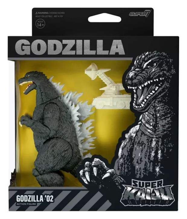 Godzilla Toho Super Kaiju Actionfigur Wave 03 – Godzilla '02