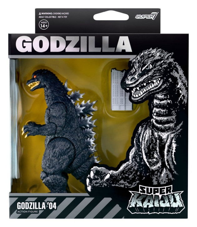 Godzilla Toho Super Kaiju Actionfigur Wave 04 – Godzilla 2004