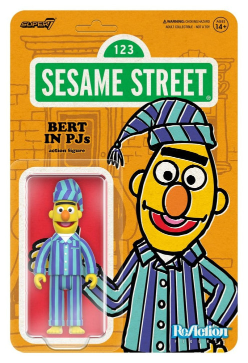 Sesamstraße ReAction Actionfigur Wave 06 Bert (PJ) 10 cm Sesamstraße ReAction Actionfigur Wave 06 Bert (PJ) 10 cm
