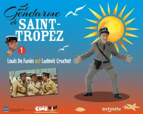 Der Gendarm von Saint-Tropez #1 Louis de Funès als Ludovic Cruchot Cine-Mini PVC Figur