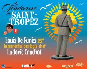 Der Gendarm von Saint-Tropez #4 Louis de Funès als Ludovic Cruchot Figur
