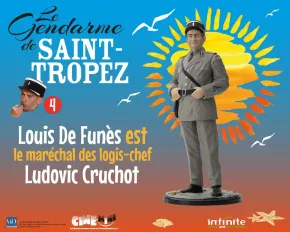 Der Gendarm von Saint-Tropez #4 Louis de Funès als Ludovic Cruchot Figur
