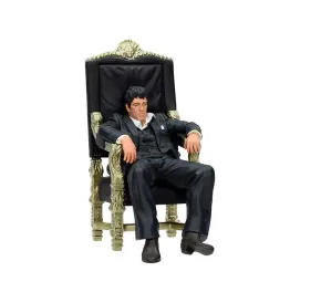 Scarface Tony Montana im Sessel PVC Statue 18 cm von SD Toys