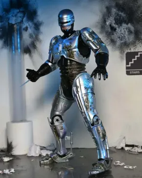 RoboCop Ultimate Battle Damaged Actionfigur mit Chair