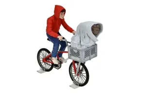 E.T. 40th Anniversary Elliott & E.T. auf dem Fahrrad