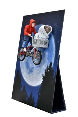 E.T. 40th Anniversary Elliott & E.T. auf dem Fahrrad