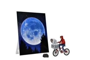 E.T. 40th Anniversary Elliott & E.T. auf dem Fahrrad