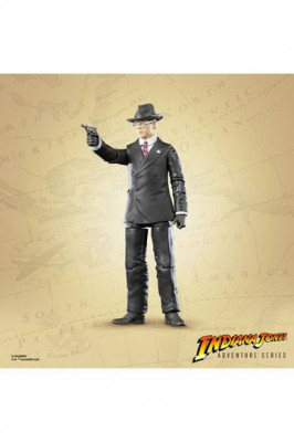 Figurine d'action Indiana Jones de la série Major Arnold Toht Adventure (Les Aventuriers de l'Arche Perdue) de 15 cm