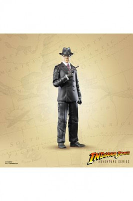 Figurine d'action Indiana Jones de la série Major Arnold Toht Adventure (Les Aventuriers de l'Arche Perdue) de 15 cm