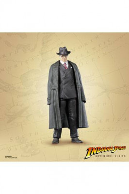 Figurine d'action Indiana Jones de la série Major Arnold Toht Adventure (Les Aventuriers de l'Arche Perdue) de 15 cm