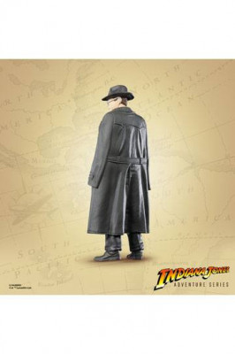 Figurine d'action Indiana Jones de la série Major Arnold Toht Adventure (Les Aventuriers de l'Arche Perdue) de 15 cm