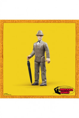 Figurine d'action Dr. Henry Jones Sr. de la collection rétro Indiana Jones (Le Dernier Croisade) de 10 cm