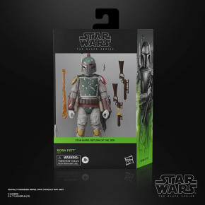 Star Wars Episode VI Black Series Deluxe Action Figurine 2021 Boba Fett 15 cm