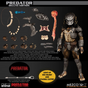 Predator Actionfigur 1/12 Predator Deluxe Edition 17 cm