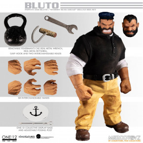 Popeye Action Figures 1/12 Popeye & Bluto: Stormy Seas Ahead Deluxe Box Set